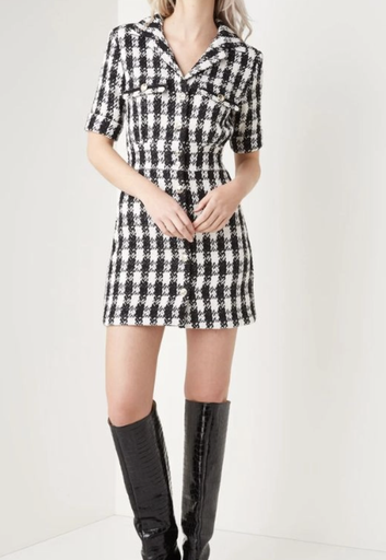 MAJE - Robe en tweed - T38 - C01126