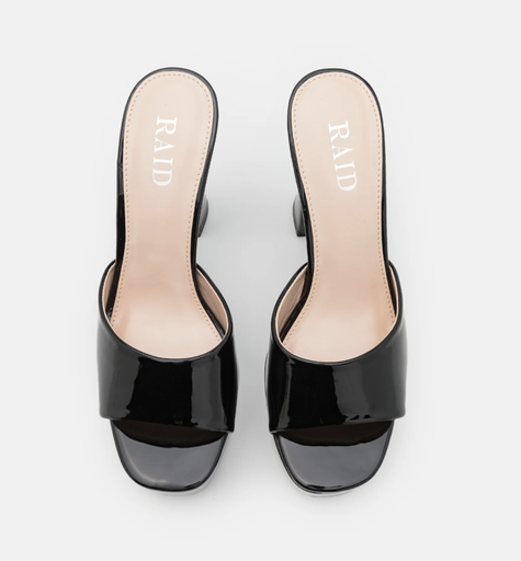 [T08] Talons mules noires - taille 36 - T08