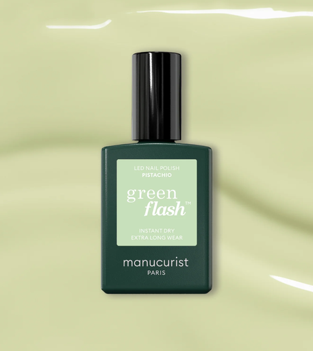 Vernis Semi-Permanent Green Flash - PISTACHIO - Manucurist 