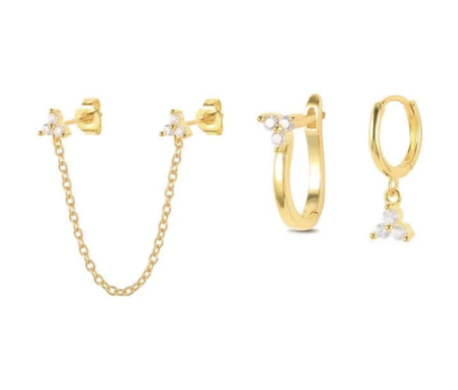 Collection PAL - Créole Manhattan trèfle pendant (1pc)   