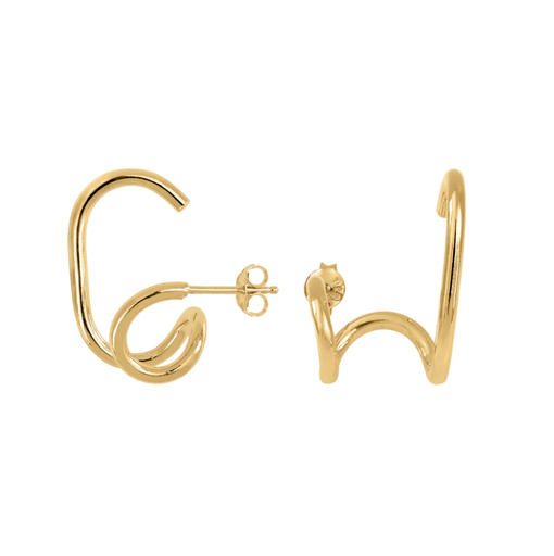 Aurore Havenne - Boucles d'oreille Gloria Vermeil - 1 pièce