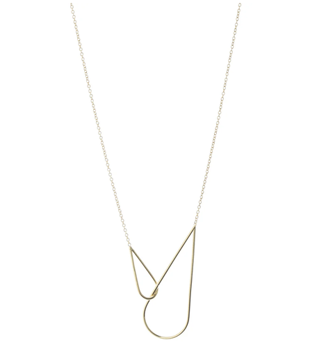 Aurore Havenne - Collier Raindrops Vermeil