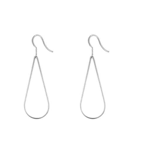 Aurore Havenne - Boucles d'oreille Raindrops Silver