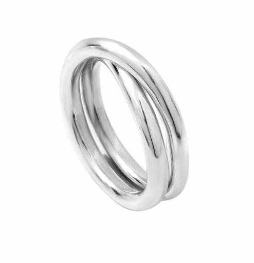 Aurore Havenne - Bague Infinity Argent 