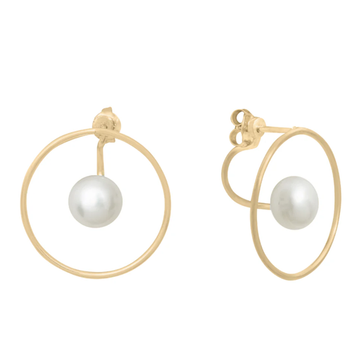 Aurore Havenne - Boucles d'oreille Calliope Vermeil 