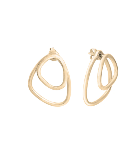 Aurore Havenne - Boucles d'oreille Héméra Vermeil