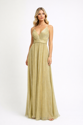 Robe Dorée Clair - T38 - C01140