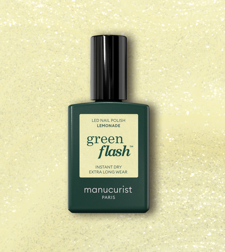 Vernis Semi-Permanent Green Flash - LEMONADE - Manucurist   