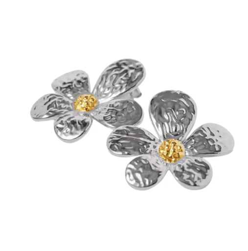 BO Fleur agrenté/doré - Collection PAL   