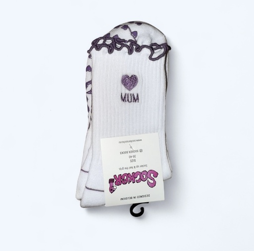 Socker - chausettes - Mum Mauve