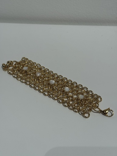LOC - Bijoux - Bracelet Maille Gold   - A1361