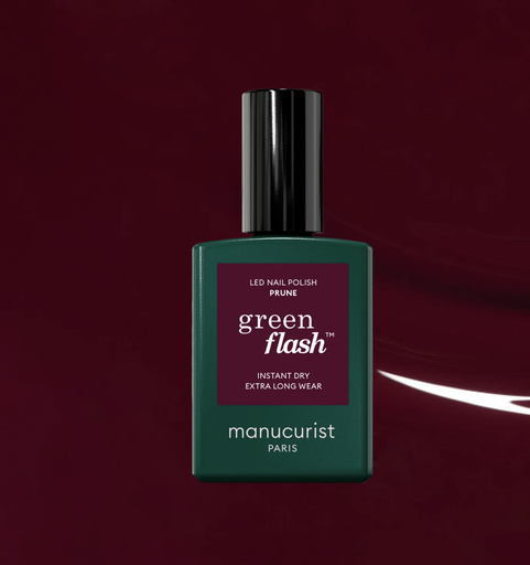 Vernis Semi-Perm. Green Flash - PRUNE- Manucurist 