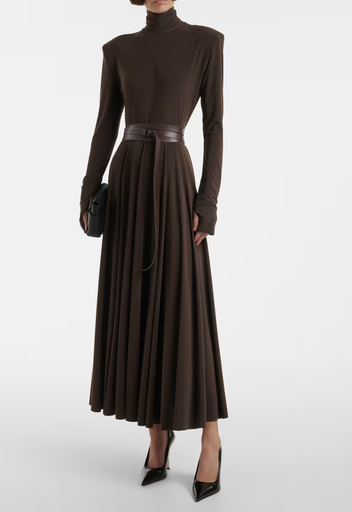 NORMA KAMALI - Robe épaulettes - T38 - P0008