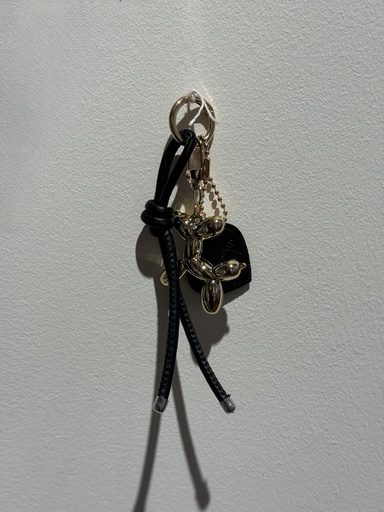 Porte-clefs - home sweet home noir