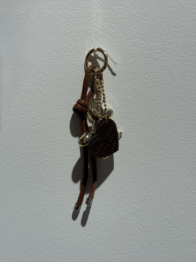 Porte-clefs - home sweet home brun