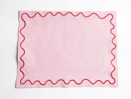 Set de table - rose & rouge