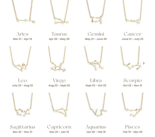 Collier -  Signe Astro - Collection PAL  