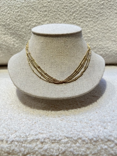  Collier multi fin - Collection PAL     