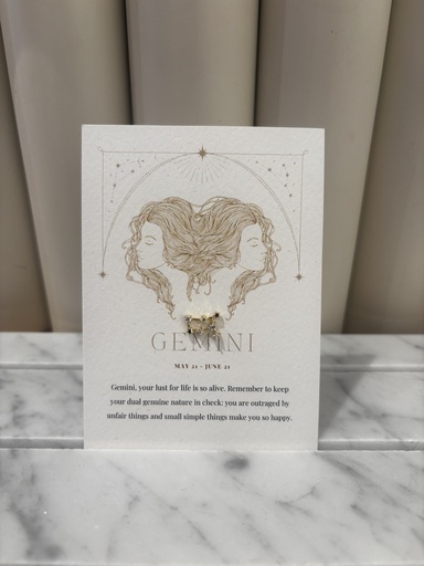 BO -  Signe Astro - Gémeaux - Collection PAL   