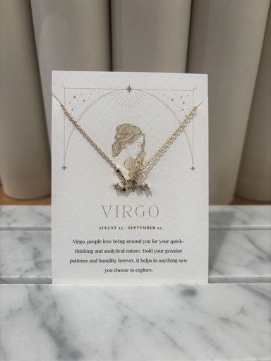 Collier Vierge -  Signe Astro - Collection PAL         