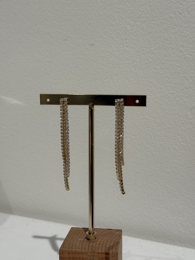 BO - Pendants strass gold - Collection PAL   