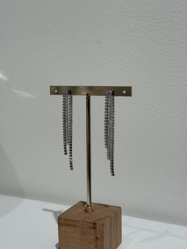 BO - Pendants strass silver - Collection PAL    