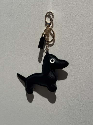 Porte-clefs - Chien noir