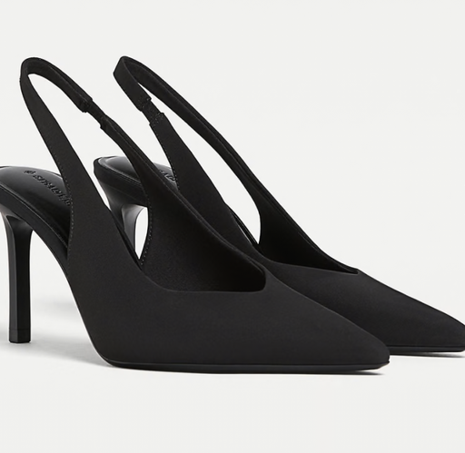 Talons escarpins noirs - taille 39 - T37