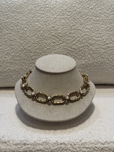  Collier Chaine & Perles - C9 - Collection PAL   