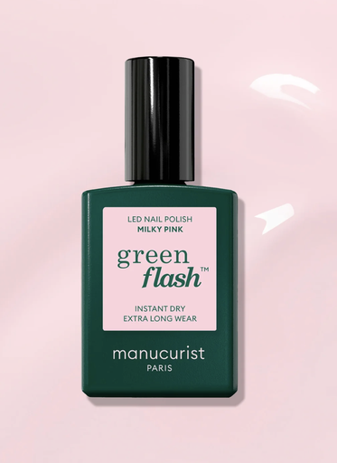 Vernis Semi Green Flash - MILKY PINK - Manucurist  