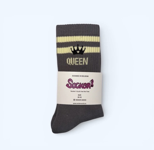Socker - chausettes - Queen (no grips)