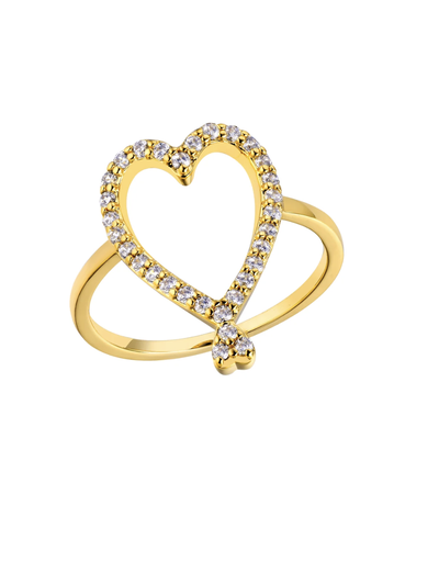 [('à'à&é""§!ç&] BAGUE TWIN HEARTS - MYA BAY 