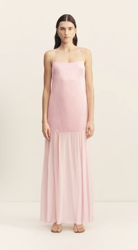 [G036] GEORGETTE - Dropped Waist Maxi Dress - Shona Joy - T36 - G036