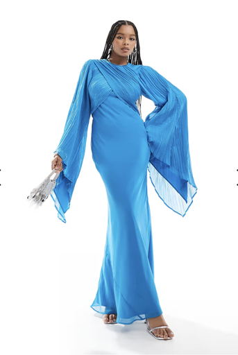 Robe Maxi Aqua  - T40- P0086
