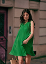 SEZANE - Robe Mini verte PHILIPPINE - C02646