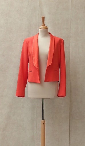 [C02746] CLAUDIE PIERLOT - Veste orange  - C02746