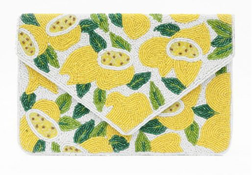 [A762] Sac jaune fleurs - A762