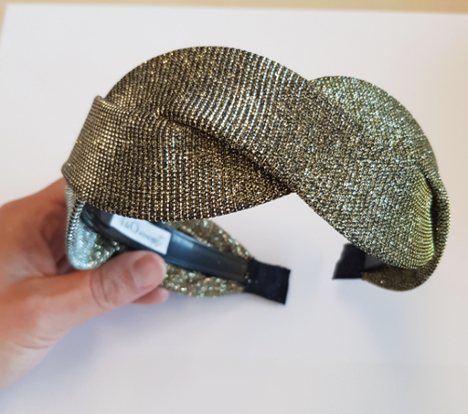 T&O CONCEPT - Headband doré torsadé - A774