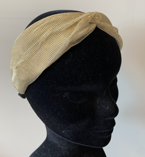 T&O CONCEPT - Headband doré - A775