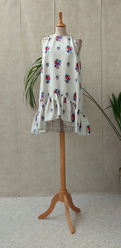 [C02834] MSGM - Robe courte fleurs  - C02834