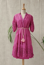 ZIMMERMANN - Robe Midi fuchsia - T36 - C02845