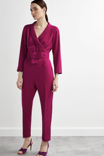 [C02992] COMBINAISON FUSHIA - T34 - C02992